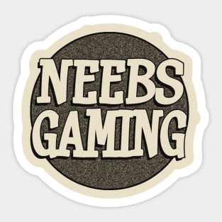 Neebs Gaming Art drawing Sticker